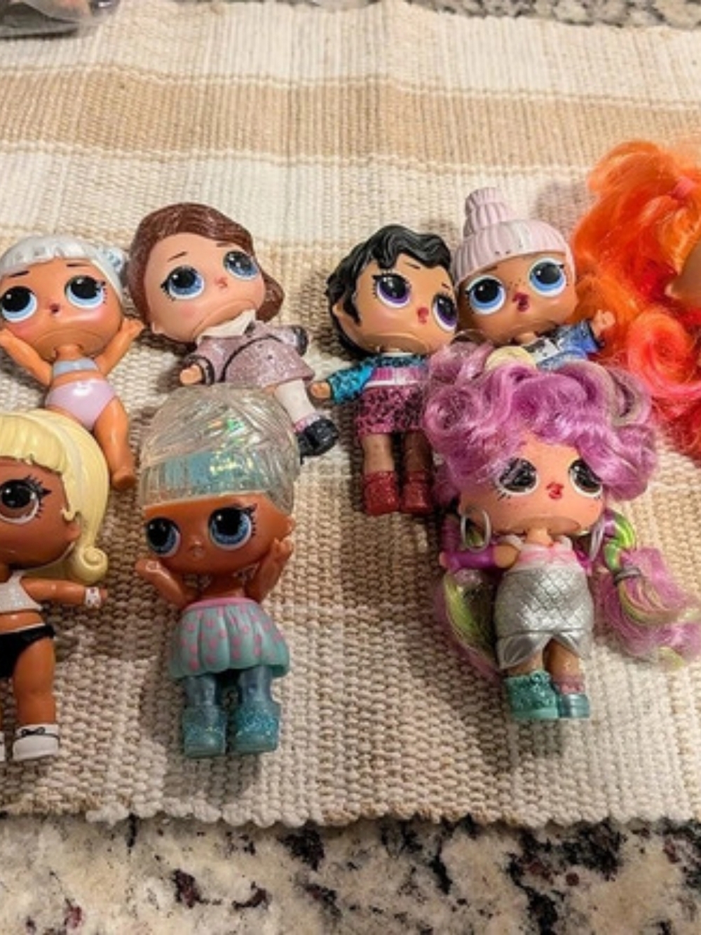 MGA Entertainment L.O.L. Surprise! Assorted Collectible Dolls Lot of 9! Doll Lot